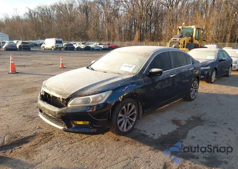 2014 Honda Accord Sport from USA, damaged, VIN 1HGCR2E59EA177247